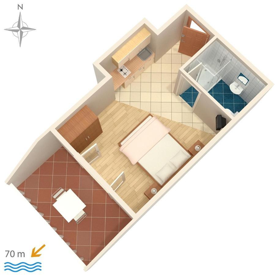 Apartments By The Sea Stara Novalja, Pag - 6469 Exterior foto